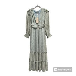 NWT ACOA floral maxi dress